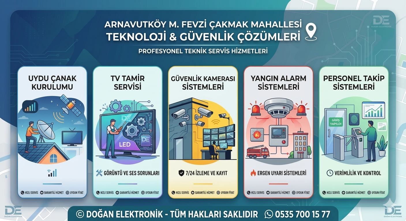 arnavutkoy m fevzi cakmak uydu kurulum dogan elektronik